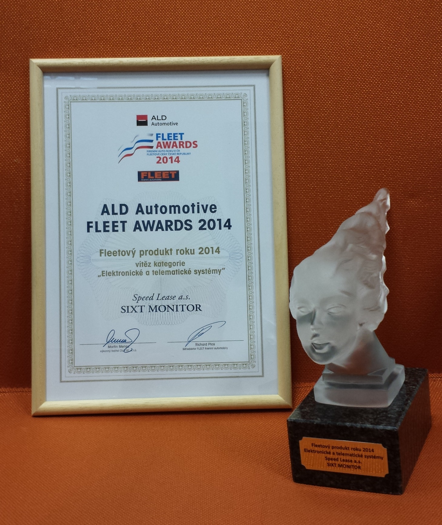 Sixt 2014 Fleet Award - The best leading product